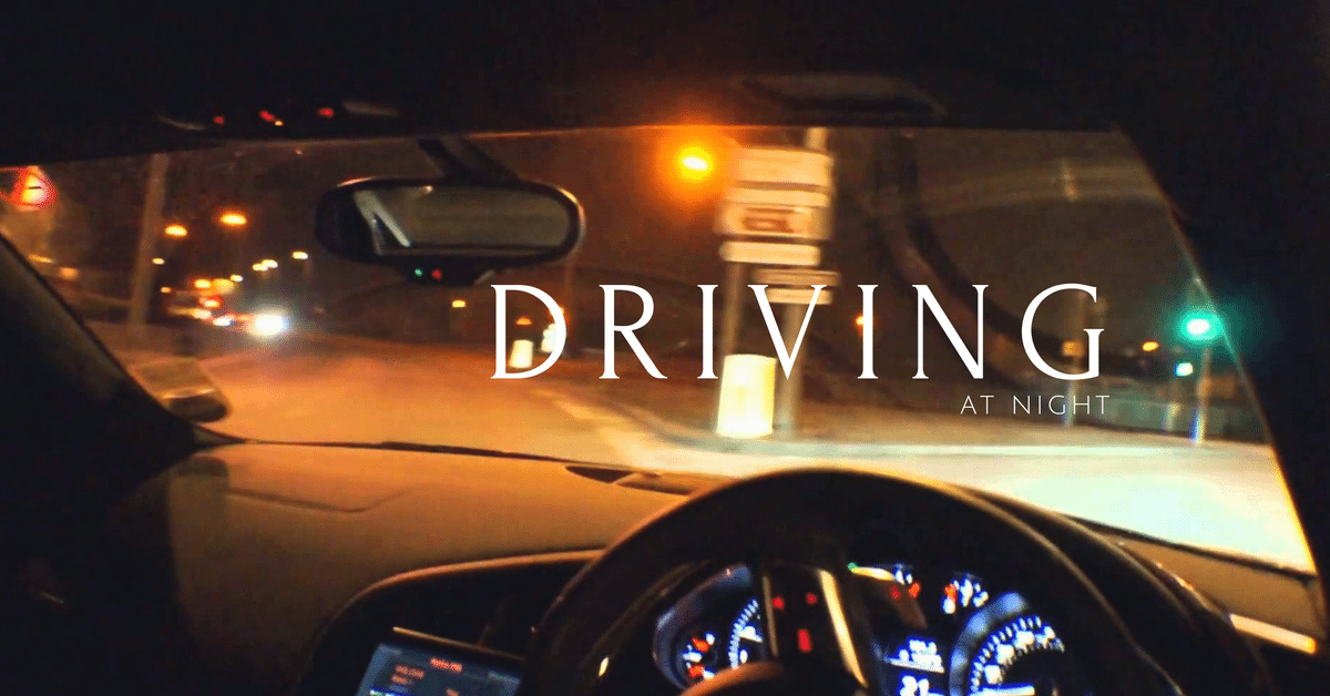 5 Tips For Driving At Night 1 Tips For Driving At Night