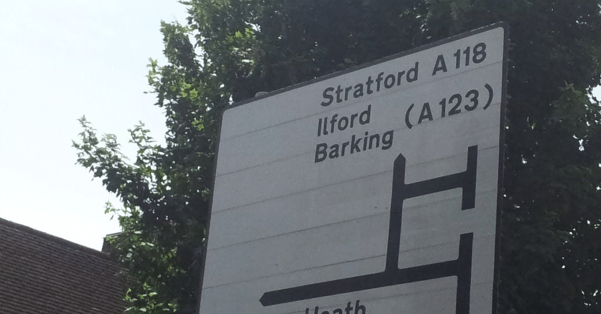 Two Driving Lesson Routes In Barking Essex 1 driving test route barking