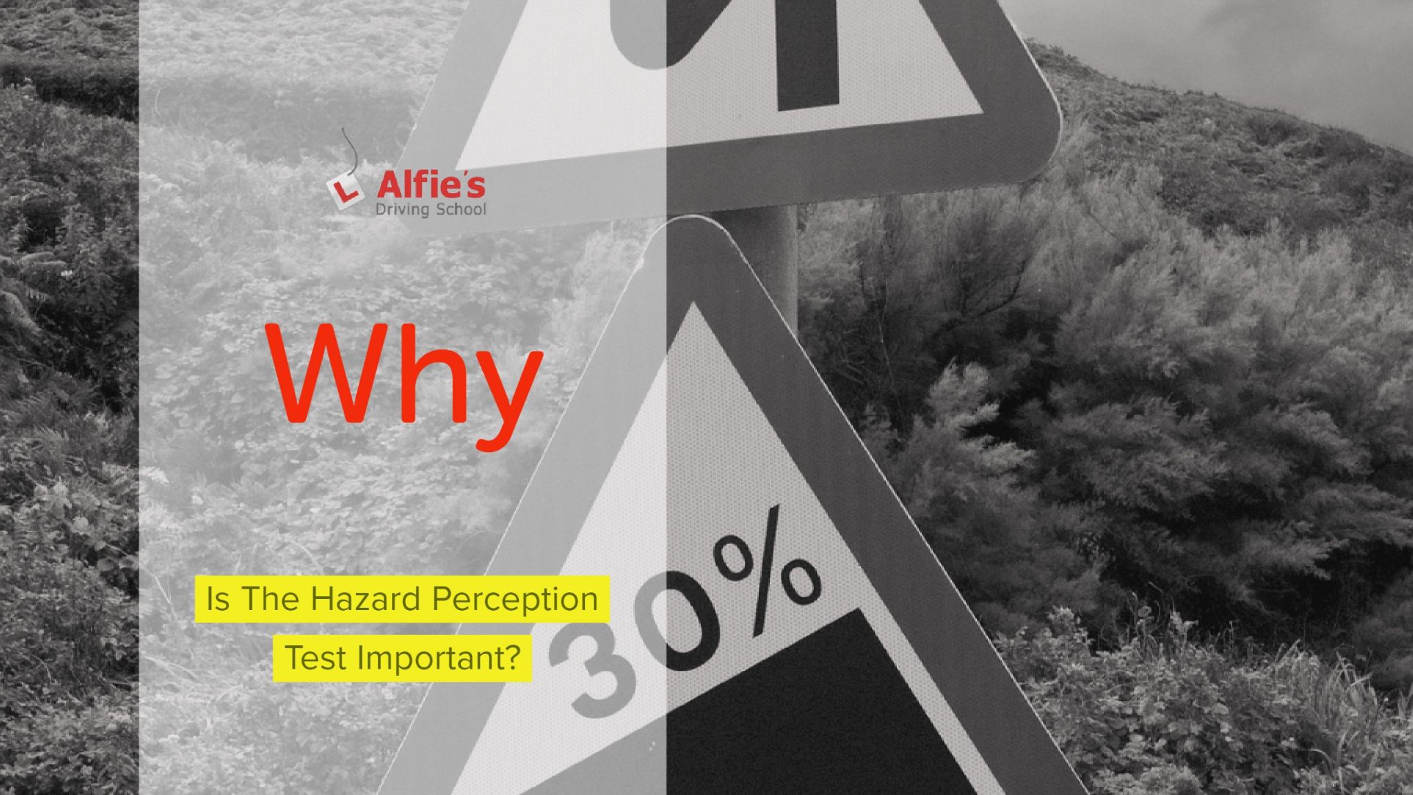 Hazard Perception Test Important
